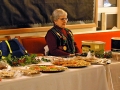 Kaler at Food Table