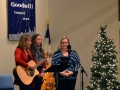 Carrie, Jamie, Wendee singing
